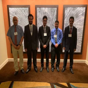 عددٌ من طلاب ماجستير إدارة الخدمات الصحية والمستشفيات يقدمون مشاريع تخرجهم في مؤتمر MBAA International Conference  بشيكاغو