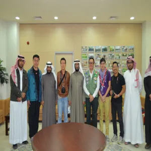 عمادة شؤون الطلاب تستقبل الوفد السنغافوري وتشارك بوفد طلابي في ملتقى جازان