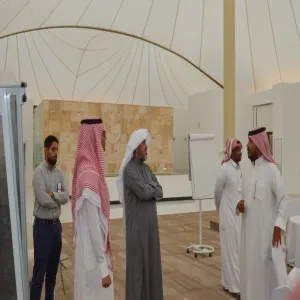 VICE-RECTOR VISITS SUDAIR CITY FOR INDUSTRY AND BUSINESSES