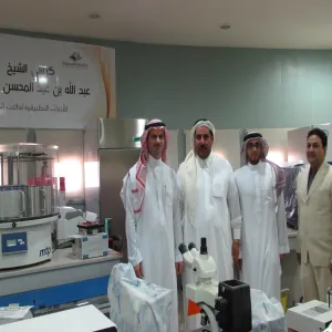 وكيل الجامعة للدرسات العليا والبحث العلمي يزور مقر كرسي الشيخ عبدالله التويجري للأبحاث التطبيقية لحالات الجلطات الدماغية