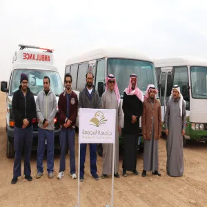 الجامعة تشارك في تنفيذ فرضية مواجهة الأمطار والسيول بمحافظة المجمعة