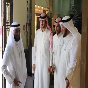 زيارة عميد شؤون الطلاب إلى كلية العلوم والدراسات الإنسانية بحوطة سدير