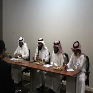 فريق العمل بوكالة الجامعة للشؤون التعليمية يزور كلية العلوم والدراسات الإنسانية بحوطة سدير