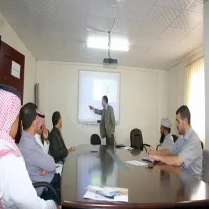 محاضرةٌ علميةٌ بكلية الهندسة بعنوان :تأثير التغيرات المناخية على مصادر المياه في المملكة العربية السعودية و طرق التكيف معها