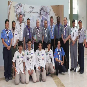 الجامعة تحتضن عدد من الدورات واللقاءات وورش العمل المصاحبة للبرنامج الوطني الكشفي لنظافة البيئة وحمايتها