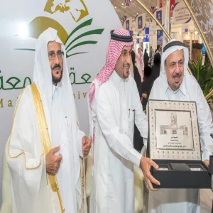 جناح الجامعة يستقبل عدد من أصحاب المعالي الوزراء ومدراء الجامعات السعودية والأجنبية