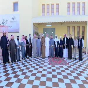 معالي مدير الجامعة يفتتح مشروع توسعة أقسام الطالبات بكلية التربية بالزلفي