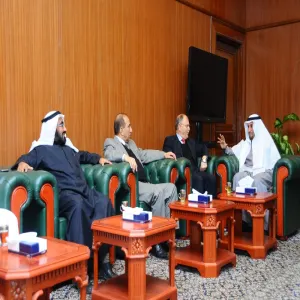 وفد من اتحاد الجامعات العربية يزور الجامعة