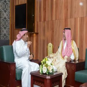 معالي مدير الجامعة يستقبل محافظ الغاط