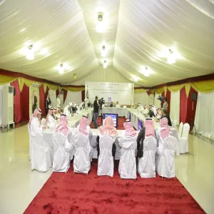 معالي مدير الجامعة يرعى ورشة العمل الأولى للمشروع التطويري لتأهيل الجامعة للاعتماد الأكاديمي