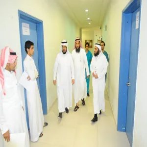 سعادة وكيل الجامعة يقوم بجوله تفقديه على لجان المقابلات الشخصية للطلاب المستجدين