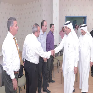 معالي مدير الجامعة يزور كلية إدارة الأعمال والسنة التحضيرية