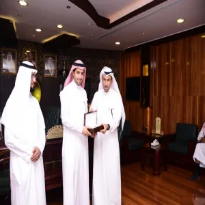 معالي مدير الجامعة يلتقي بمنسقي المؤتمر العلمي السادس