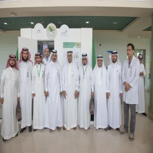معالي مدير الجامعة يفتتح عيادة مكافحة التدخين بالجامعة