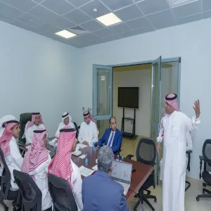 معالي مدير الجامعة يزور عمادة التعليم الإلكتروني والتعلم عن بُعد وعمادة تقنية المعلومات