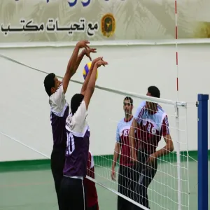كلية التربية بالمجمعة تحقق كأس عمادة شؤون الطلاب لكرة الطائرة