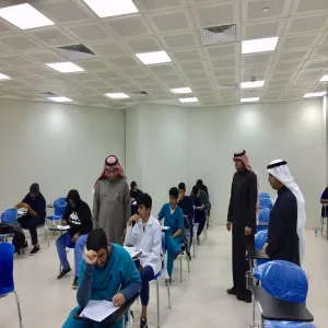 معالي مدير الجامعة يقوم بزيارة تفقدية لكليتي الطب والعلوم الطبية التطبيقية