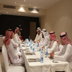 فريق العمل لكرسي الشيخ عبدالله التويجري للأبحاث التطبيقية لحالات الجلطة الدماغية بالجامعة يواصل عقد اجتماعاته