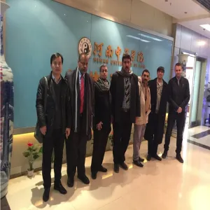 فريق اللجنة التأسيسية للمعرض الطبي الصحي بالجامعة يزور جمهورية الصين الشعبية لنقل الخبرات