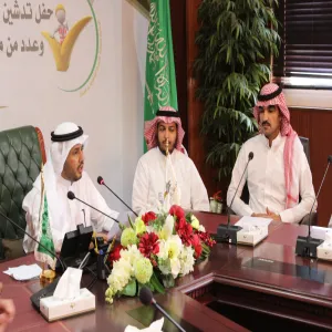 سعادة وكيل الجامعة للشؤون التعليمية (ممثل الإدارة) يترأس اجتماع الإدارة لنظام إدارة الجودة