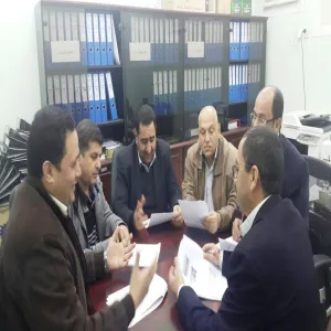 إجتماع رؤساء وحدات الجودة بالكلية