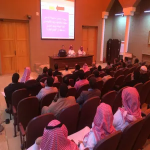 وفد من عمادة البحث العلمي في زيارة لكلية العلوم والدراسات الانسانية بالغاط