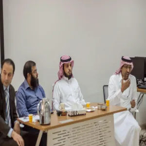 لقاء وحدة الارشاد الاكاديمي مع الطلبة