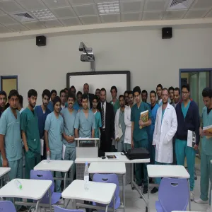كلية العلوم الطبية التطبيقية تقيم محاضرة بعنوان(طرق ومهارات المذاكرة الفعالة)