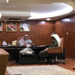 زيارة أعضاء هيئة التدريس بكلية الطب المنظمين حديثاً لسعادة وكيل الجامعة للدراسات العليا والبحث العلمي.